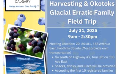 Glacial Erratic & Saskatoon Berry Field Trip