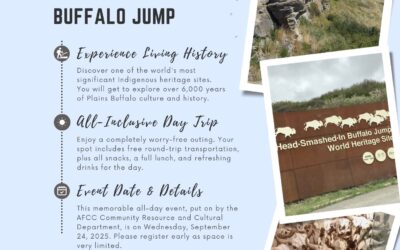 Join AFCC on a Field Trip to Head-Smashed-In Buffalo Jump!