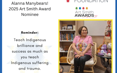 Congratulations to Alanna Manybears on Her Nomination!