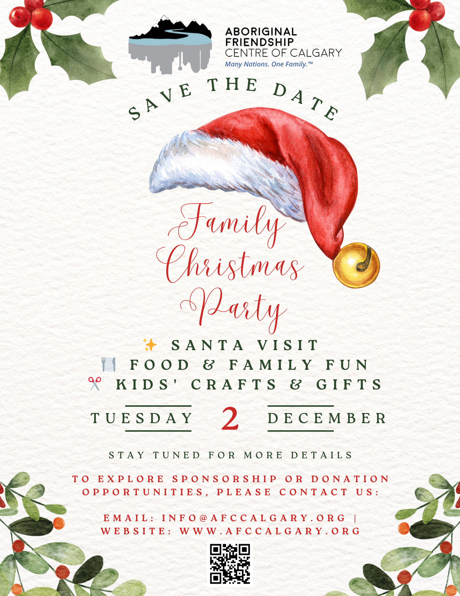 AFCC Annual Family Christmas Party | Dec 2nd