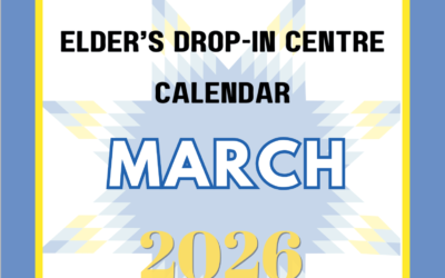 March 2026 Calendar: AFCC Elder’s Drop-In Centre