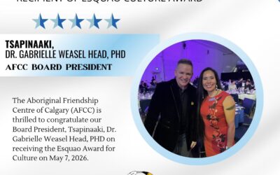 Congratulations to Dr. Gabrielle Weasel Head | 2026 Esquao Award