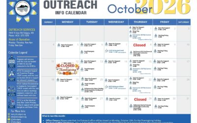 October 2026 AFCC Outreach Calendar: Events and Community Support